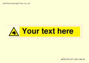 Custom Warning: Guard dog